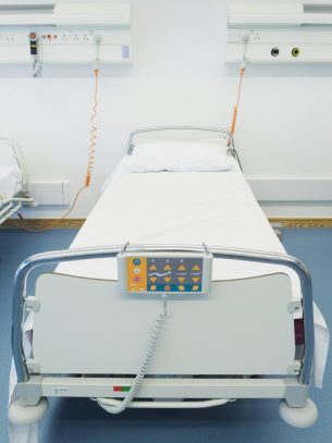 Empty Hospital Bed